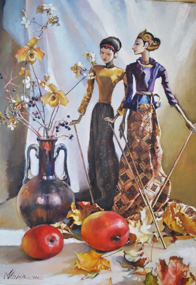 Натюрморт с марионетками - 2014