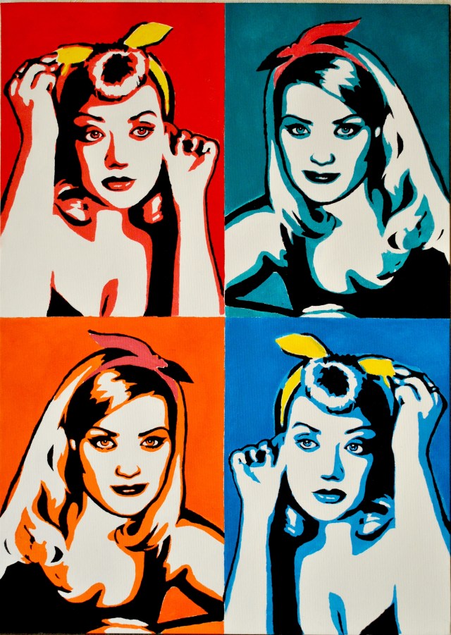 pop art portrait