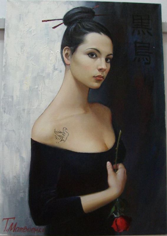 Черная лебедь картина